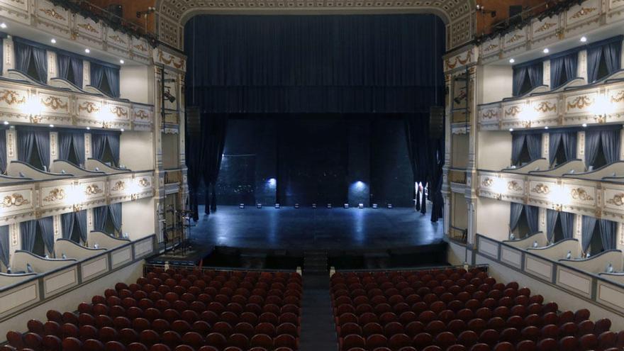 El Teatro Cervantes de Málaga.
