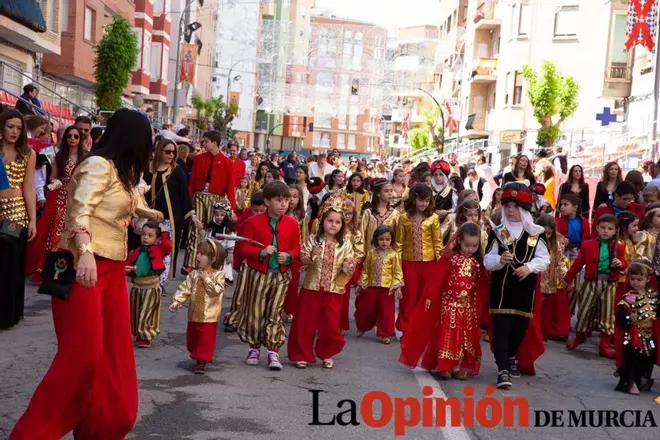 Desfile infantil en Caravaca (Bando Moro)