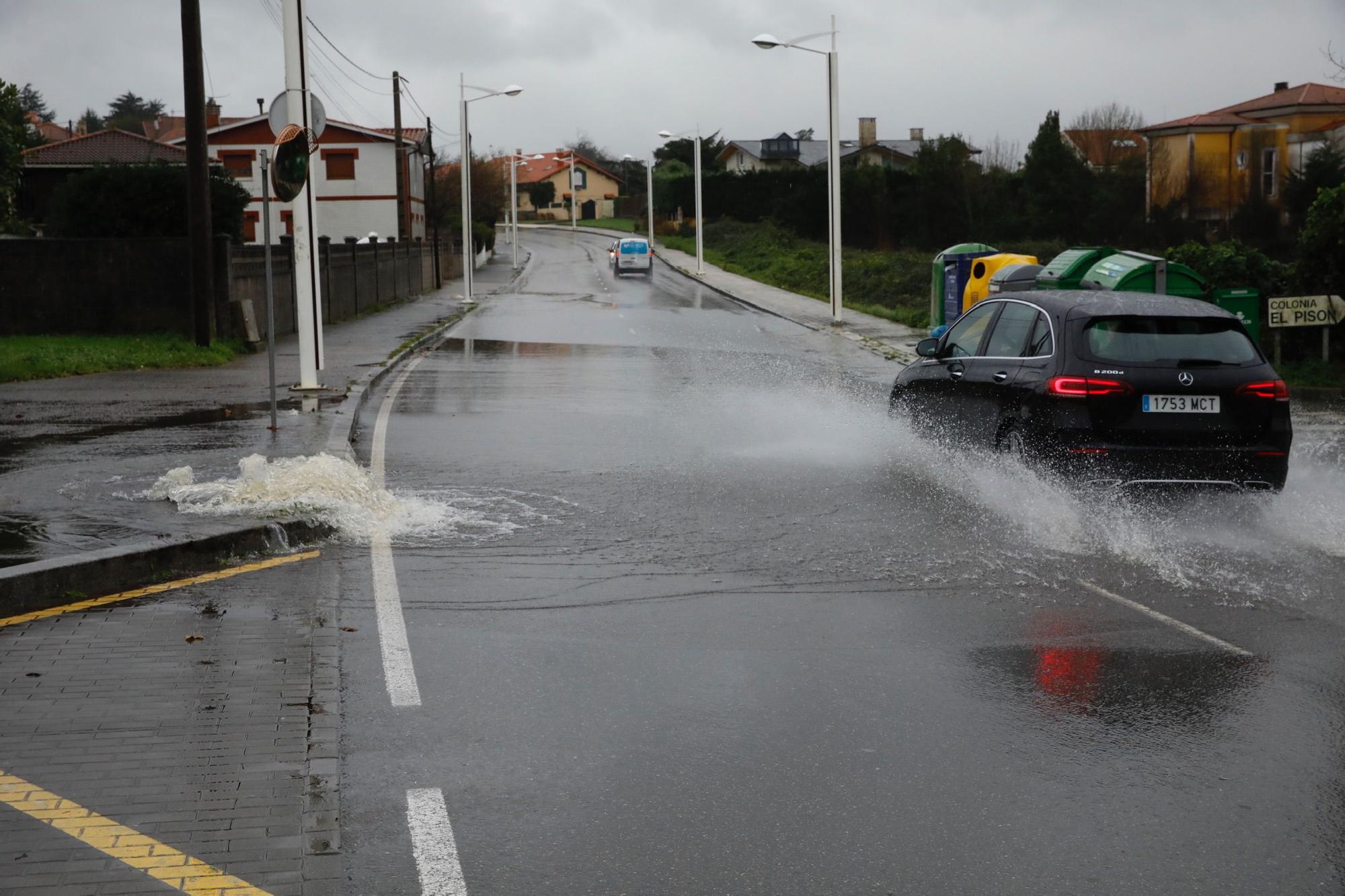 Temporal en Gijón