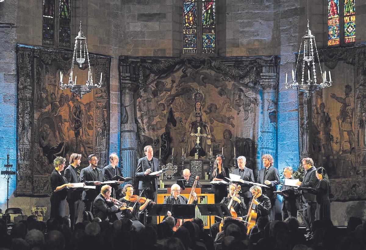 El Festival Peralada acull el concert de Lionel Meunier i Vox Luminis el penúltim dia de celebració.