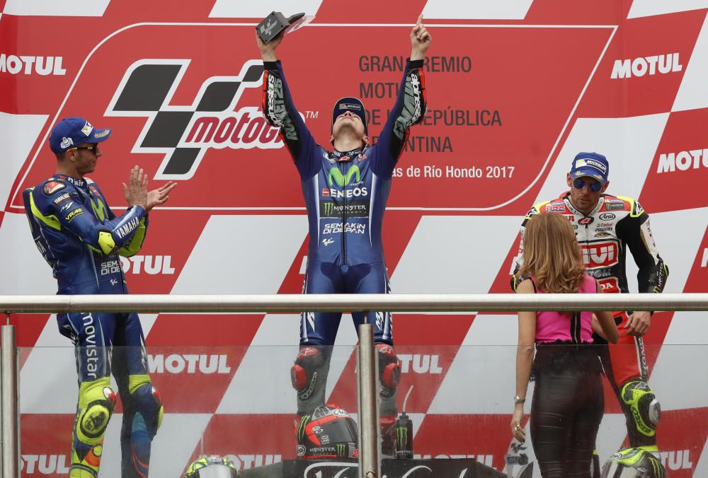 Maverick Viñales torna a tocar el cel a l'Argentina