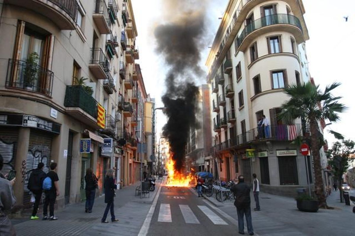 Els incidents del 29-M, vistos per Ricard Cugat.
