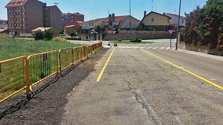 Zona de la calle Zafra expropiada por el Ayuntamiento.