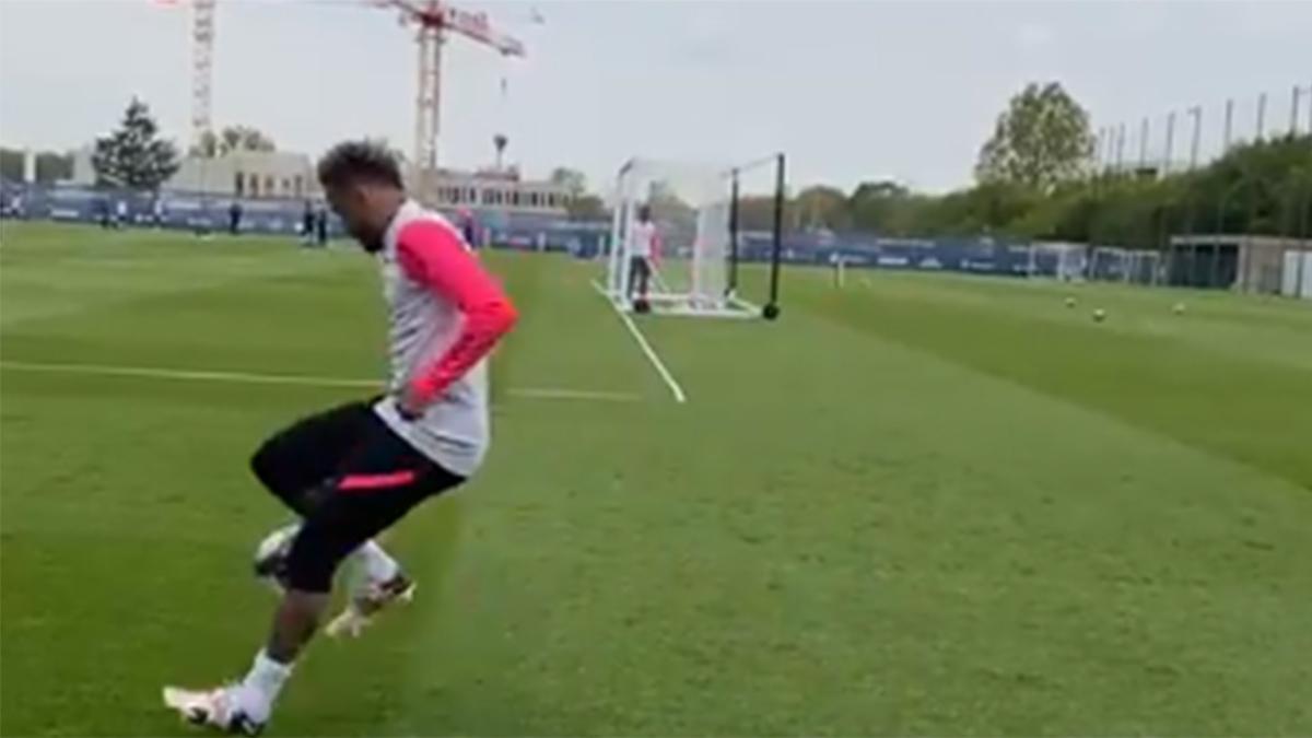 Diabólico Neymar: Así se luce en los entrenamientos del PSG