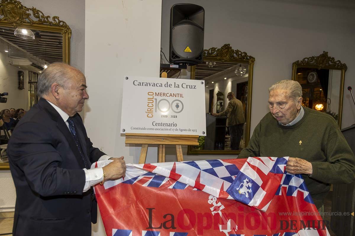 Celebración del centenario del Círculo Mercantil de Caravaca