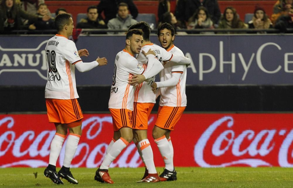 Las imágenes del Osasuna - Valencia