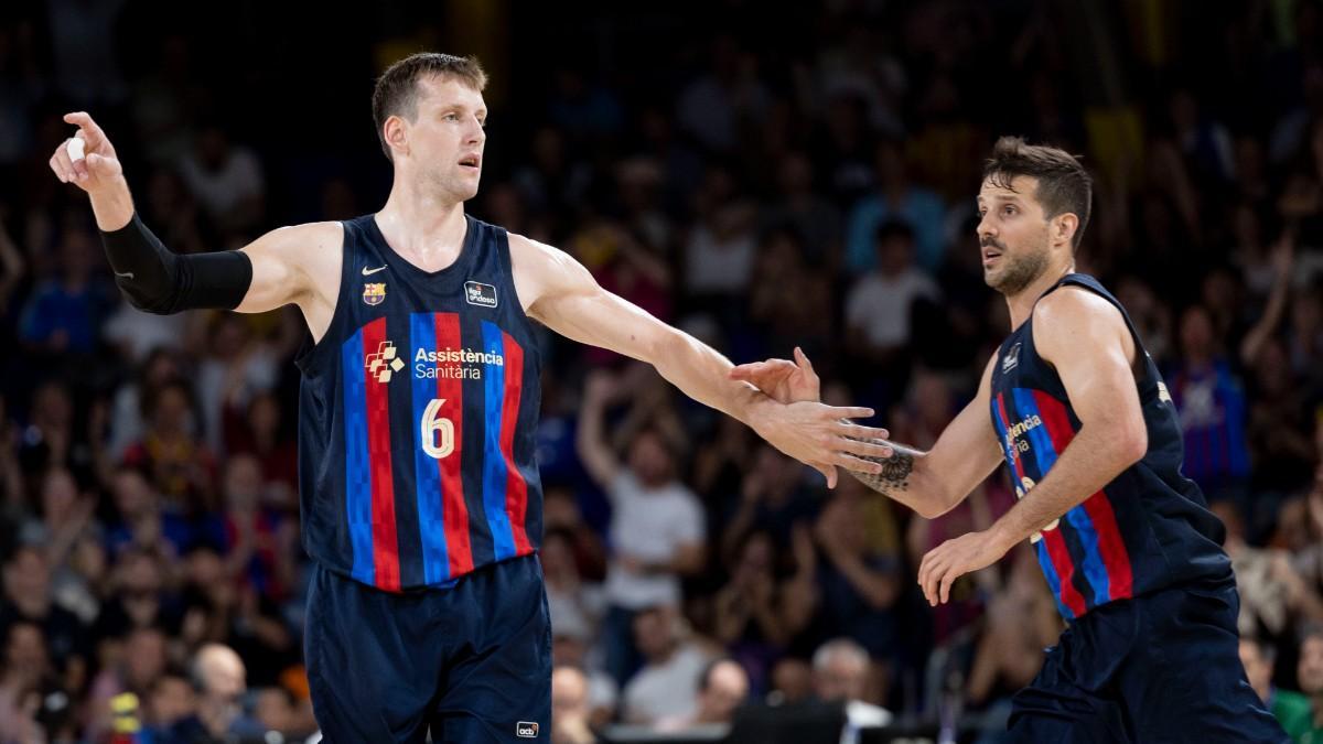 Jan Vesely y Nico Laprovittola serán dos de los líderes del Barça la próxima temporada