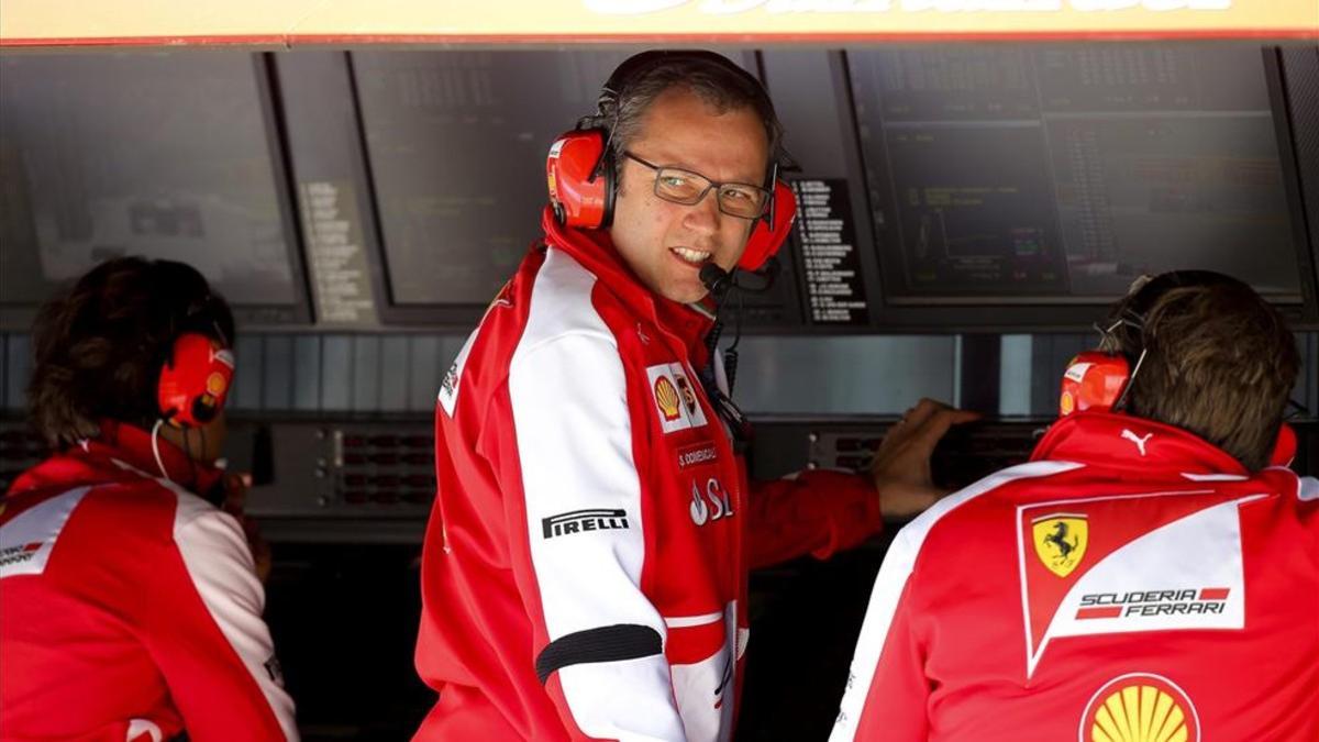 Domenicali , en su etapa en Ferrari