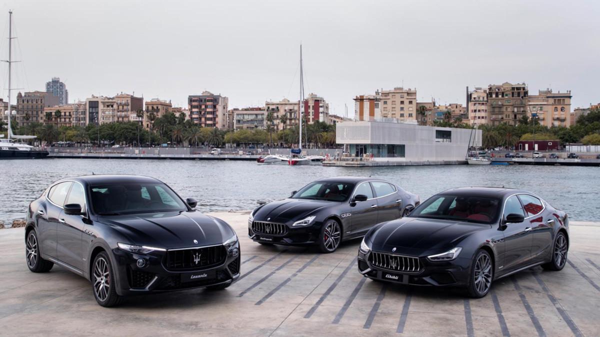 Maserati presenta sus nuevos coches en Barcelona.