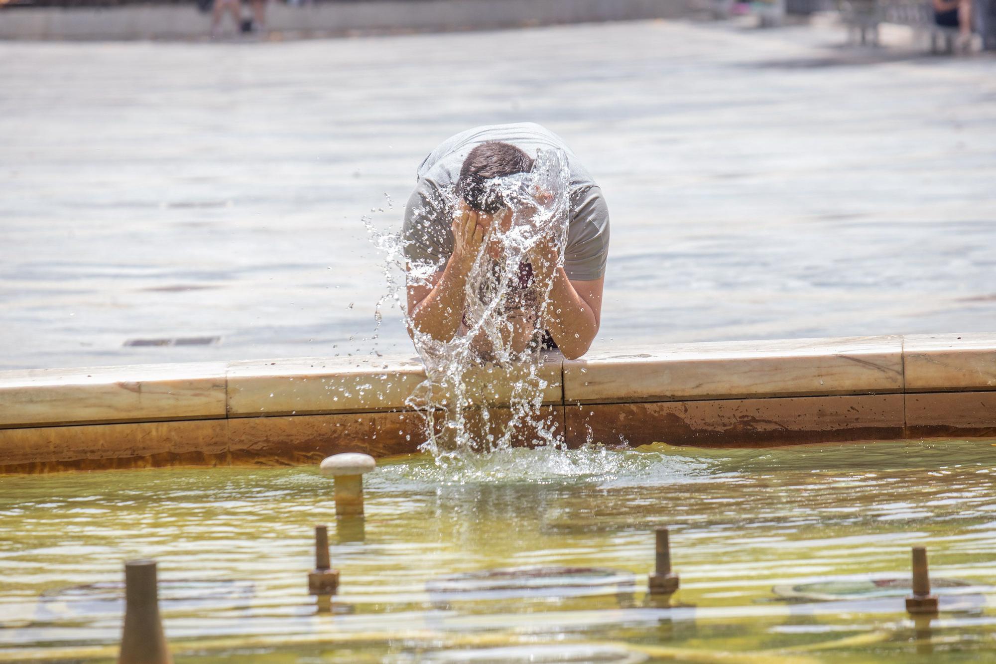 Ola de calor en Orihuela