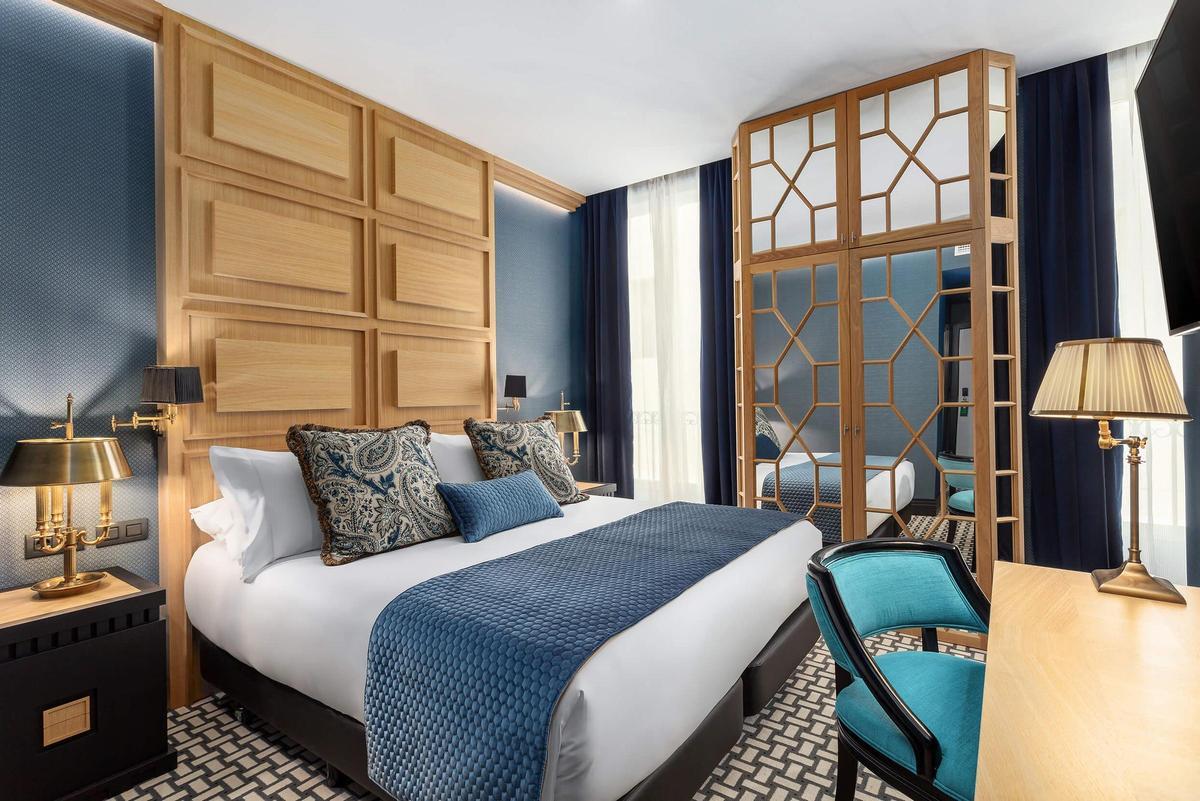 Imagen de recurso de una habitación de hotel.