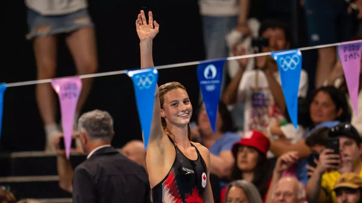 Summer McIntosh se codea con Michael Phelps