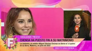 'Fiesta' destapa el verdadero motivo de la separación entre Chenoa y su marido Miguel Sánchez Encinas