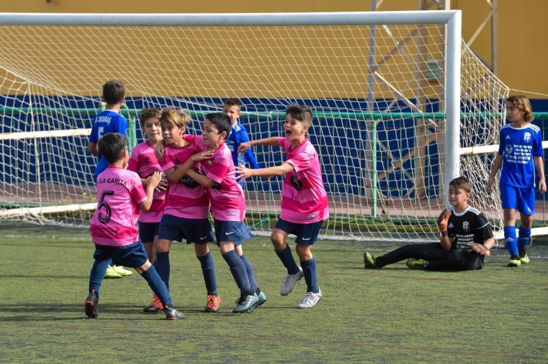 15-02-2020 TELDE. Futbol benjamín: Partido La Garita # Doramas, en el campo Pablo Hernández  | 15/02/2020 | Fotógrafo: Andrés Cruz