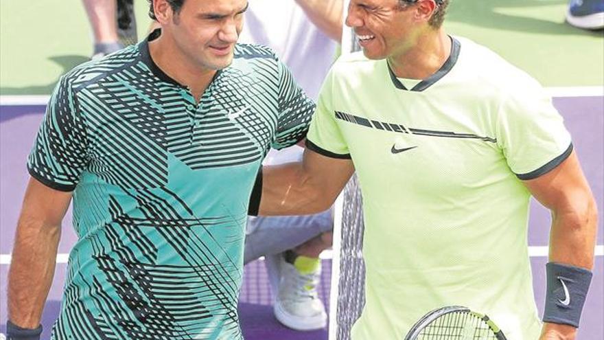 Nadal choca contra Federer