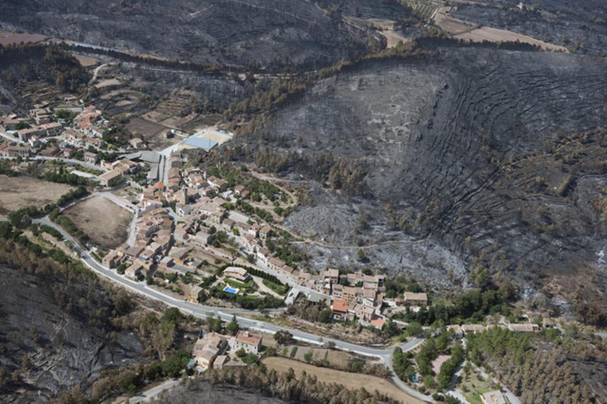 Vista de la localitat de Biure