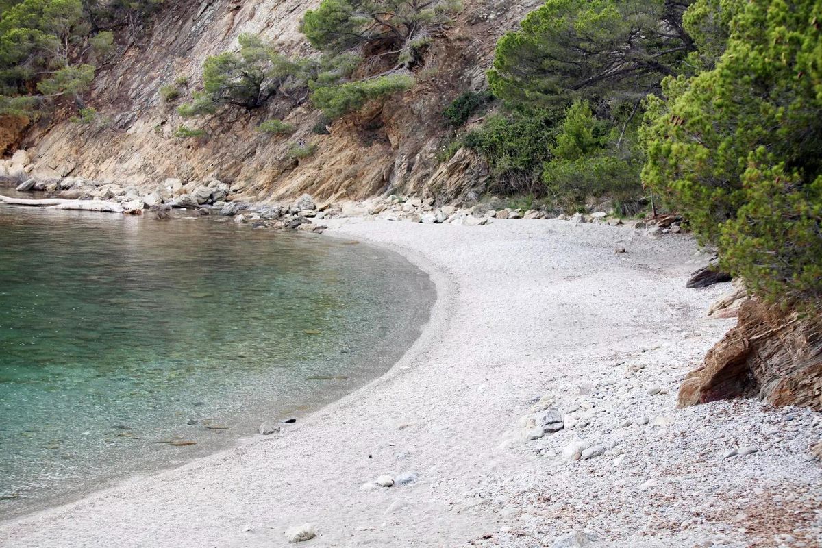 Una vista de Cala Rostella