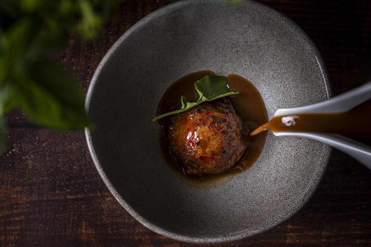 La albóndiga de centollo