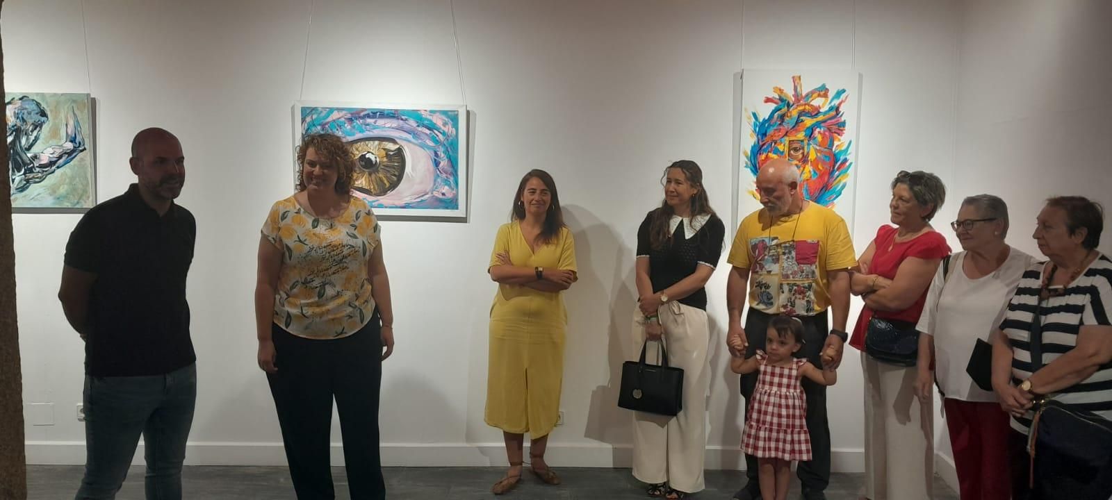 GALERÍA | Inauguración de la exposición de Ele Pozas en la Casa de Cultura de Toro