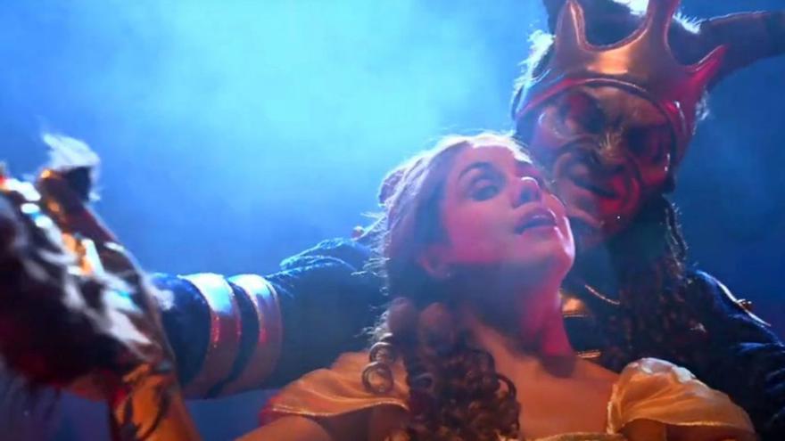 Imagen de la puesta en escena de “La Bella y la Bestia, el musical”.