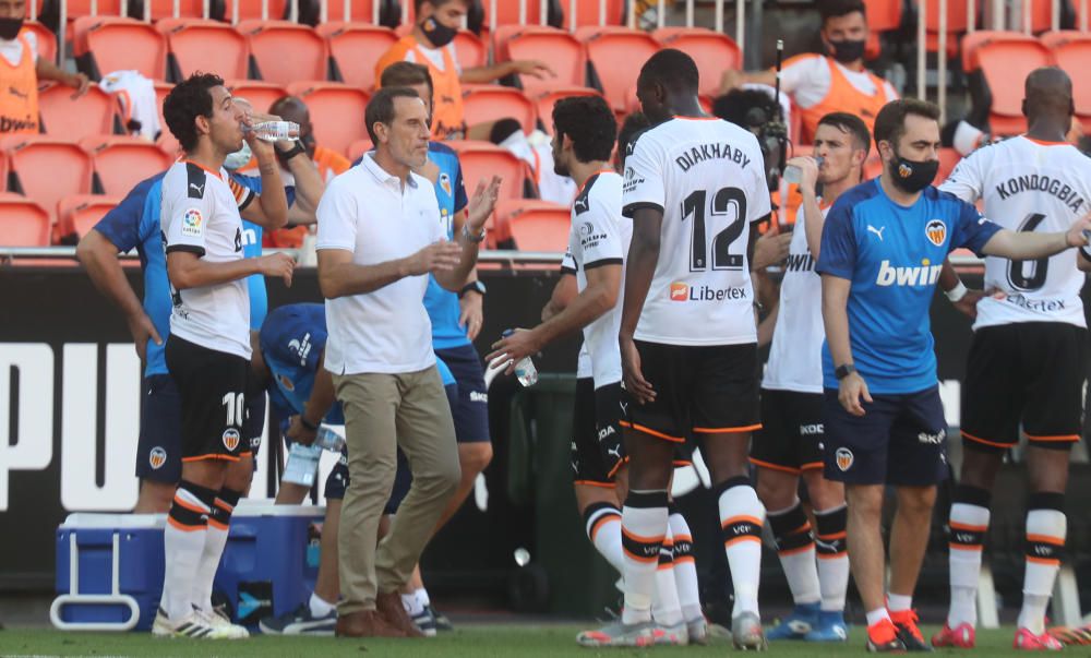 Las imágenes del Valencia CF - Valladolid