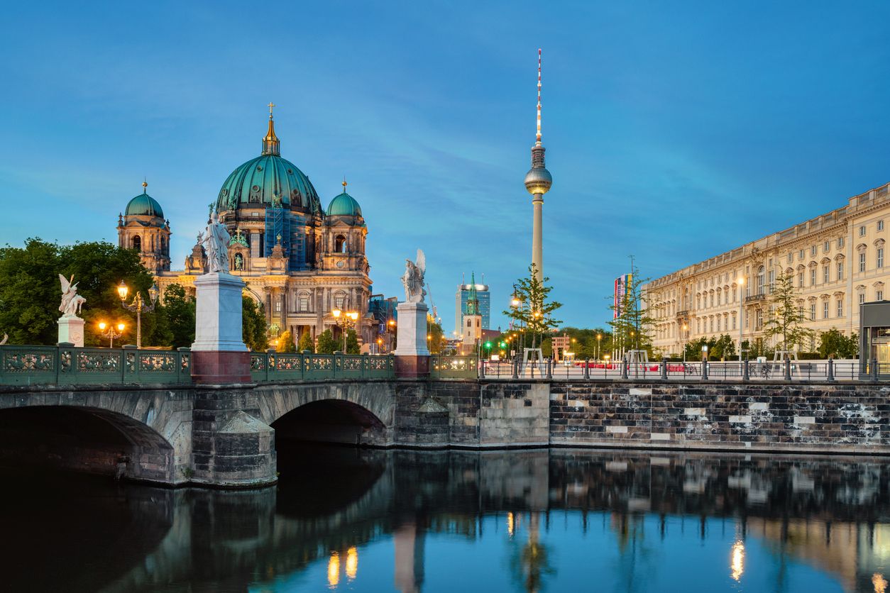 El corazón de Berlín, capital de Europa