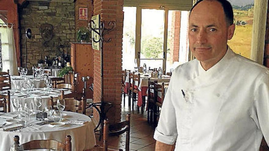 Ignasi Sala, responsable de cuina del restaurant Mas de la Sala