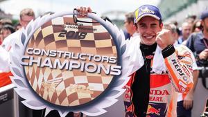 Marc Márquez ha logrado, en Malasia, su 9ª victoria del año y ha regalado a Honda su título 24 de constructores.
