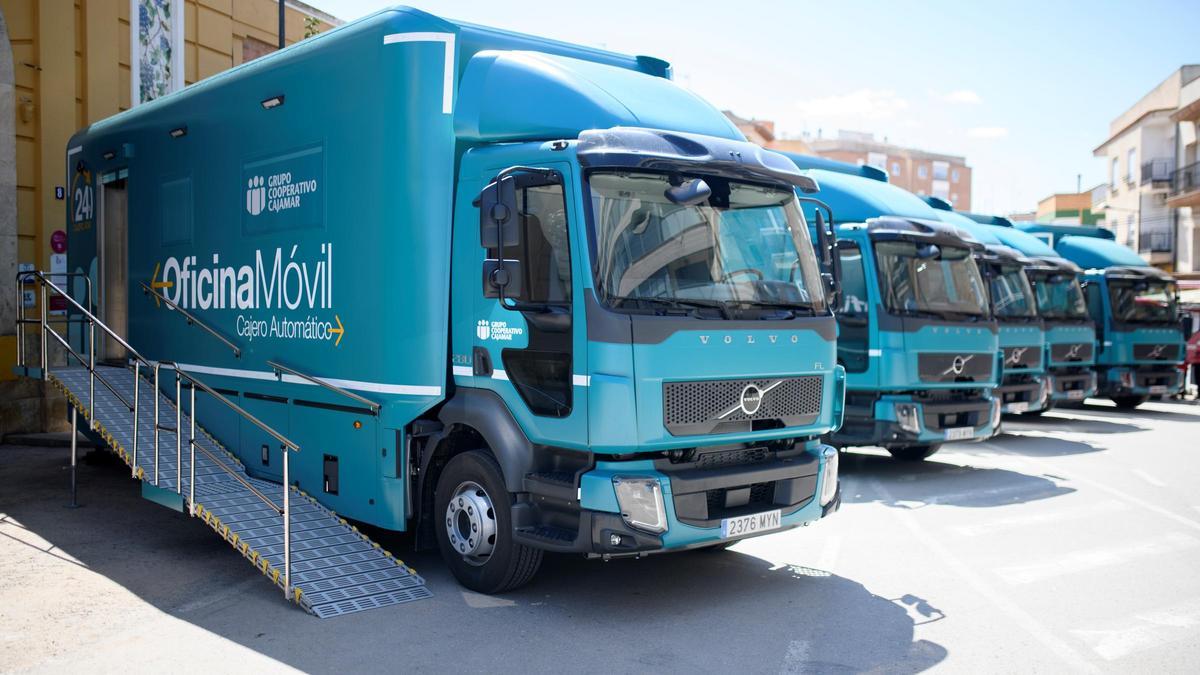 Nuevas oficinas móviles de Cajamar.