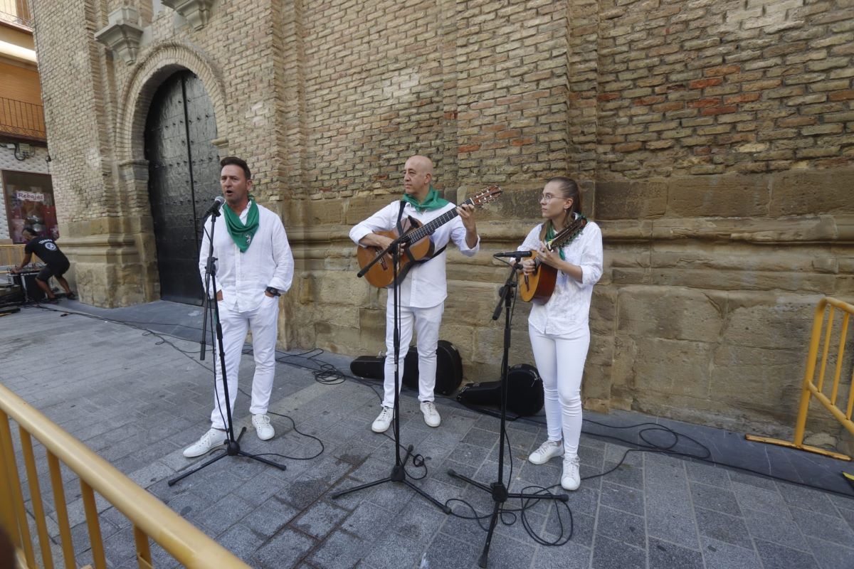 En imágenes | Arrancan las fiestas de San Lorenzo en Huesca