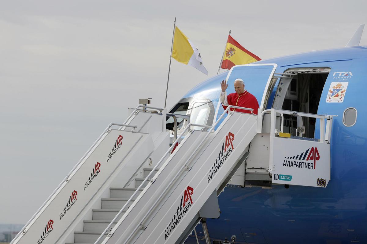 El Papa llega a Madrid
