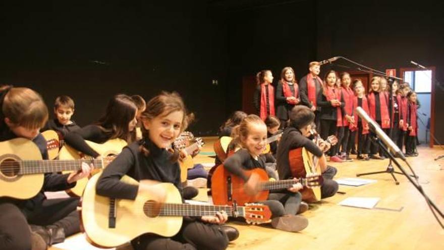 Músicos escolares en Ibi