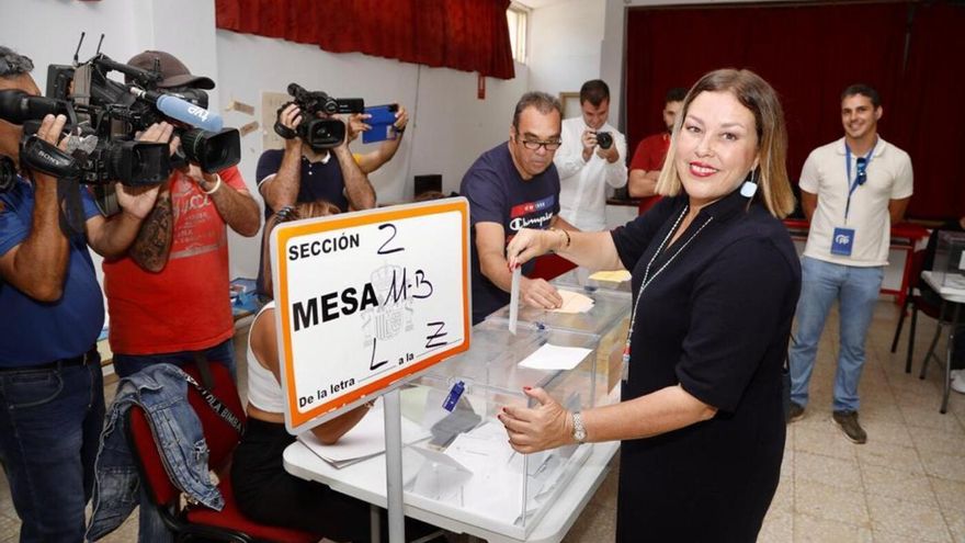 Lanzarote PP candidates voting for 28M