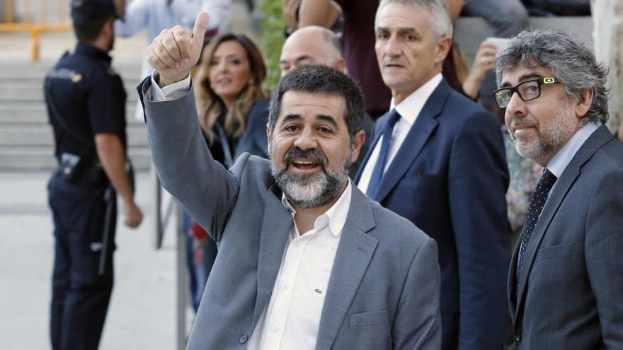 Un pres n&#039;apunyala un altre en presència de Jordi Sànchez