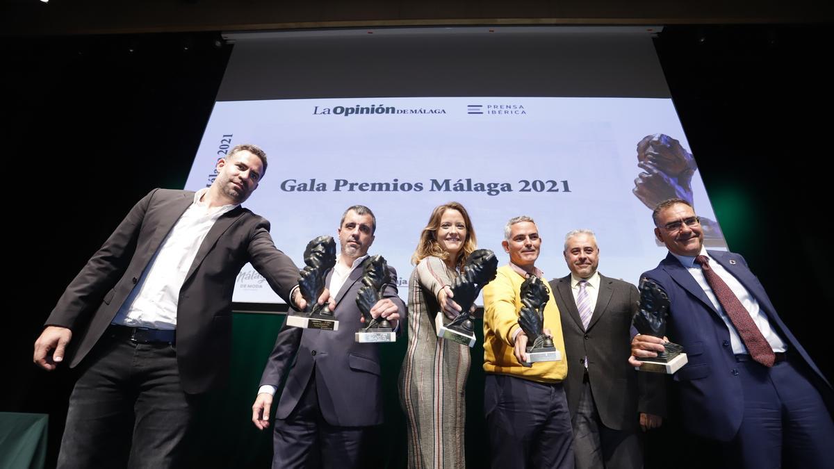 Gala de entrega de los Premios Málaga 2021 de La Opinión