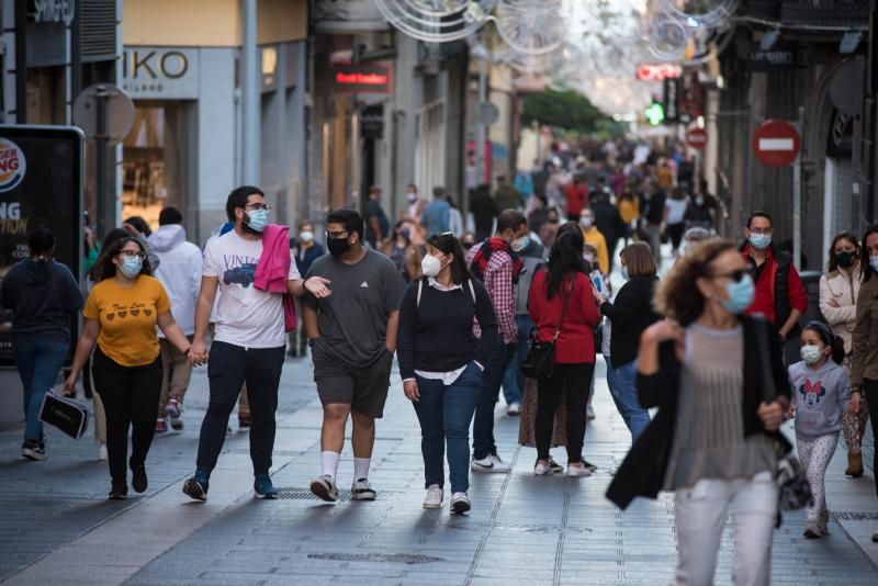 Día de compras durante la pandemia