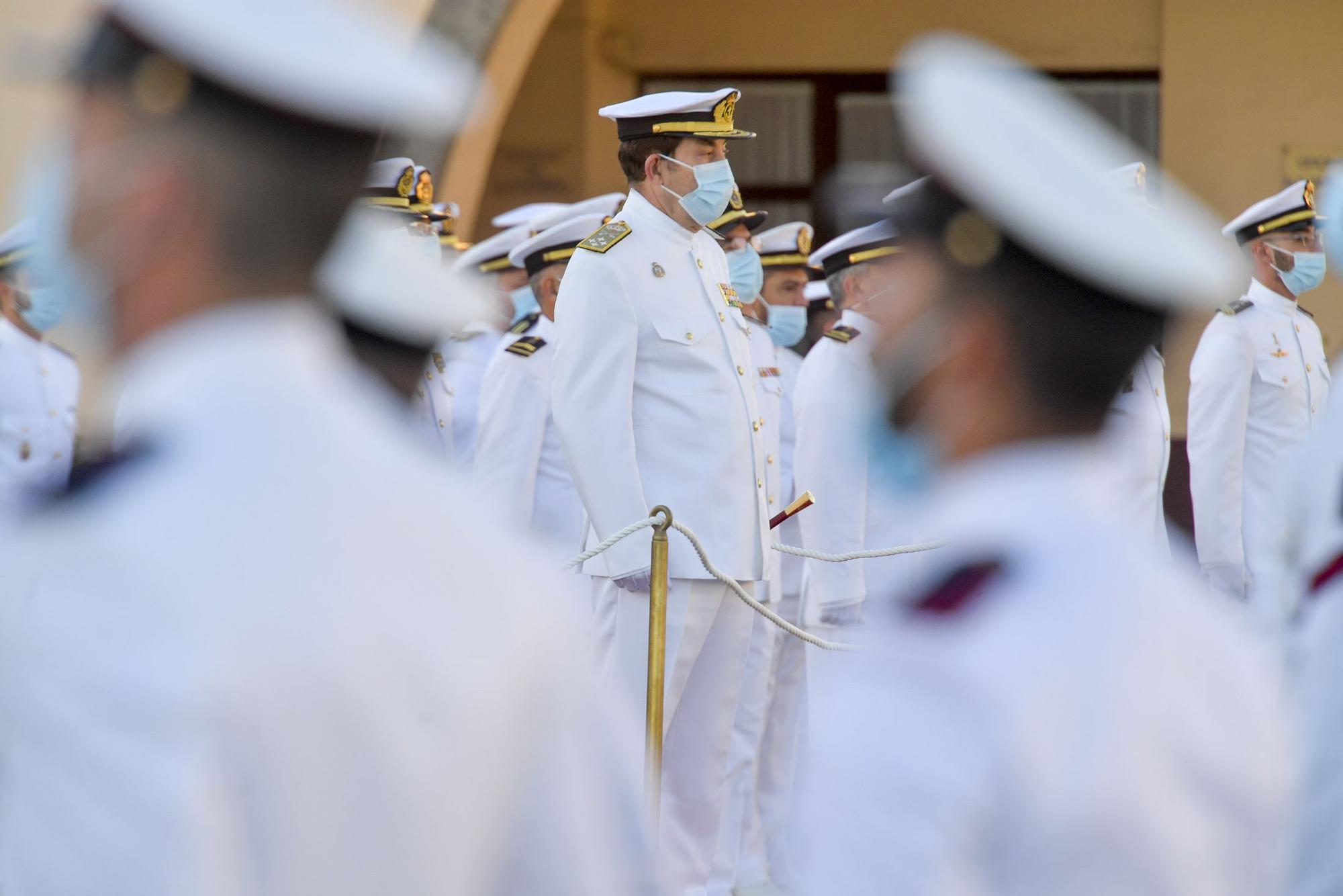 Visita del jefe del Estado Mayor de la Armada a Las Palmas de Gran Canaria