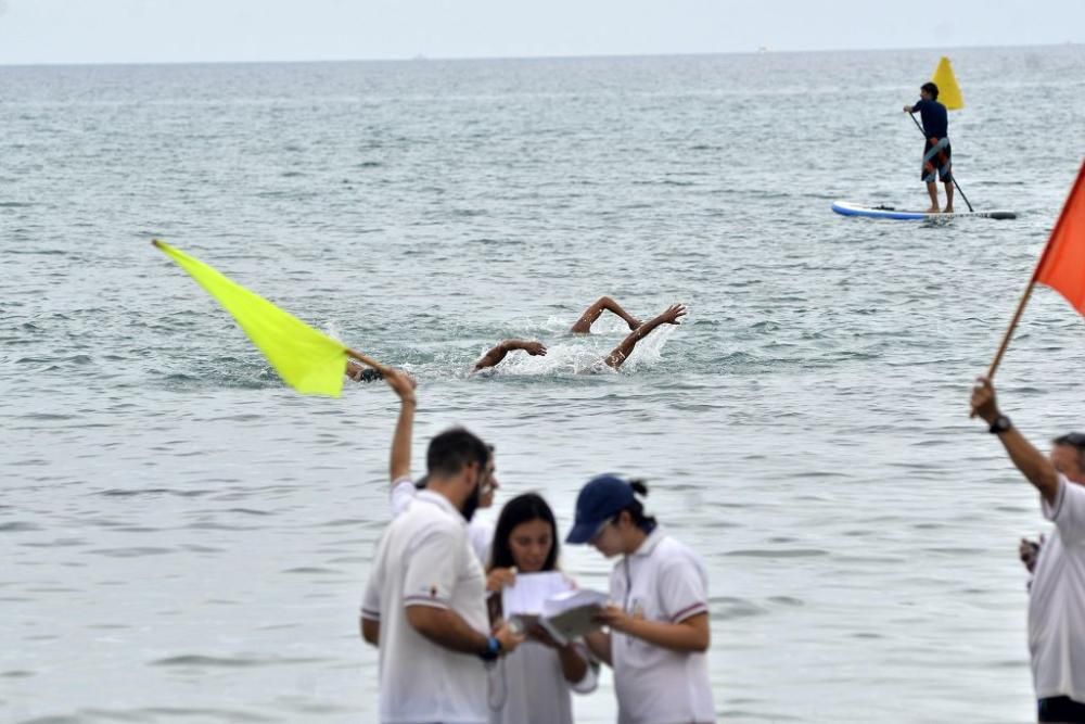 Travesía a nado en La Azohía