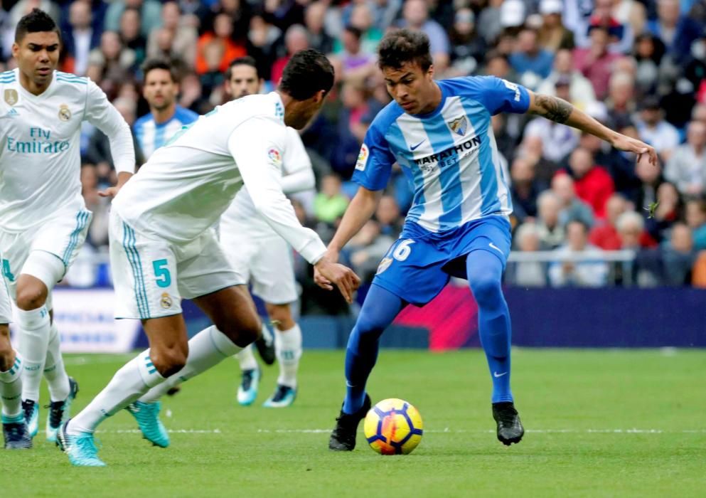 Real Madrid-Málaga: el partido en imágenes