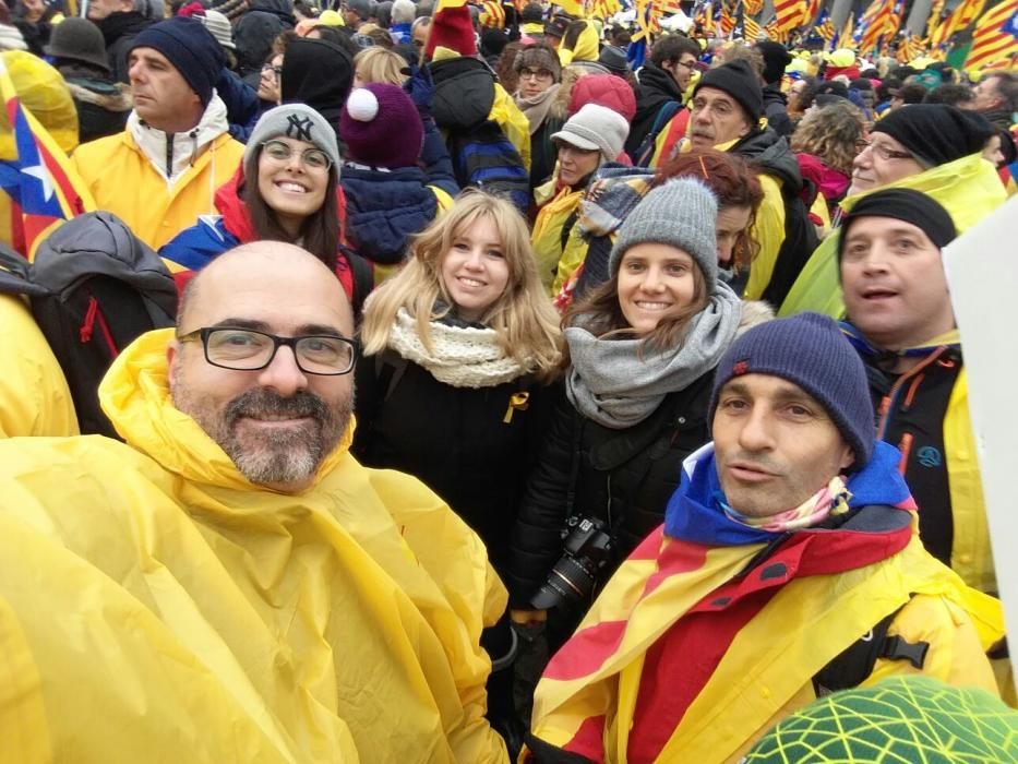 Manifestació independentista a Brussel·les