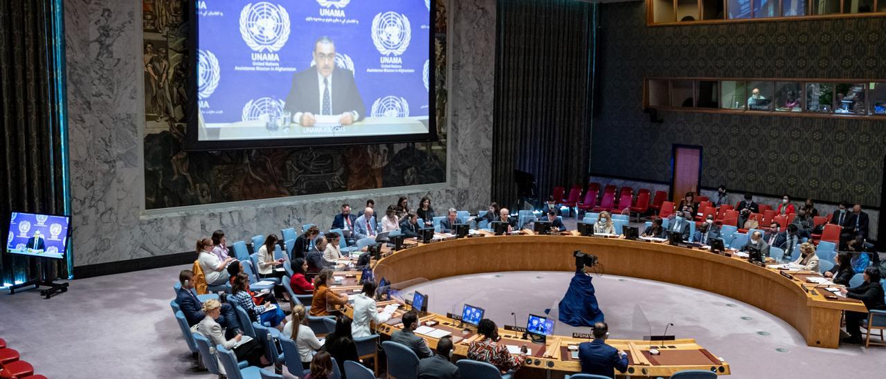 Archivo - Sesión del Consejo de Seguridad de la ONU