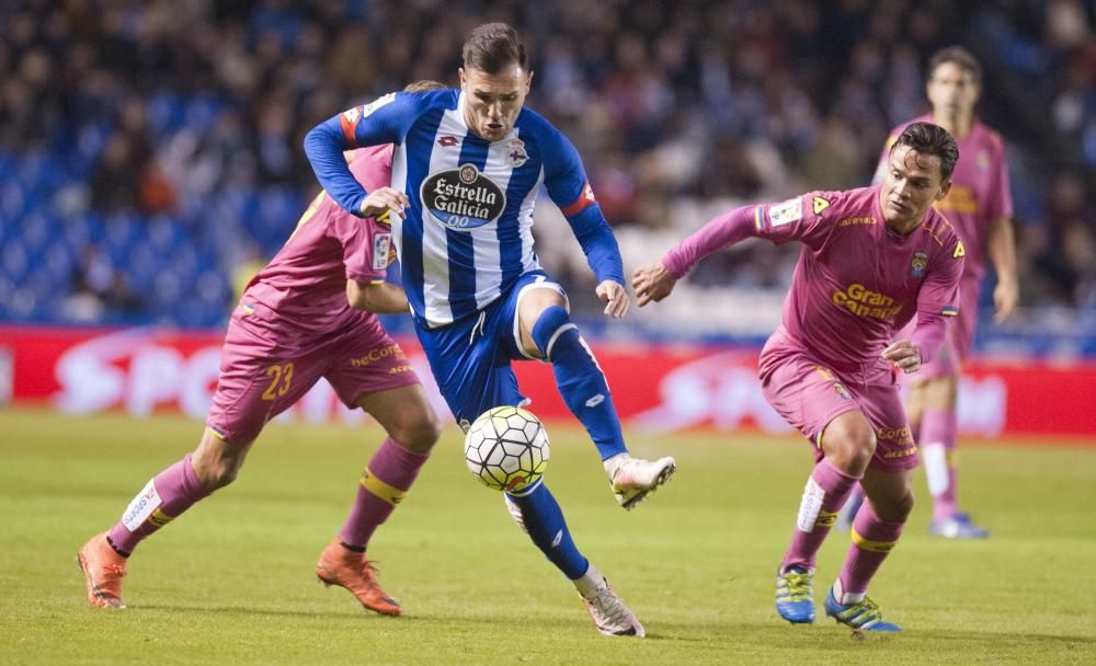 El Deportivo cae ante Las Palmas en Riazor