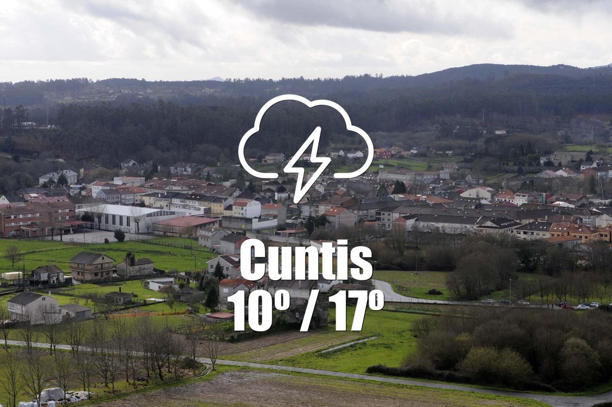 El tiempo en Cuntis: previsión meteorológica para hoy, martes 24 de febrero