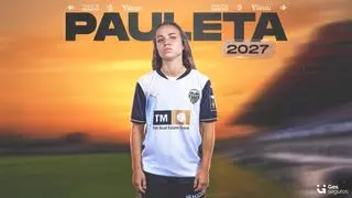 Pauleta Sancho renueva con el Valencia hasta 2027