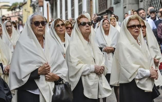 Procesión de Las Mantillas en Las Palmas