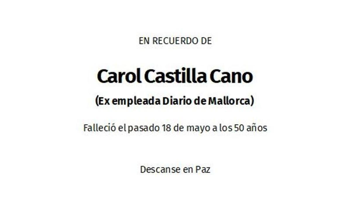 Carol Castilla Cano