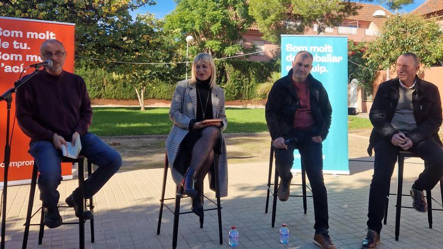 La presentación del candidato de Compromís