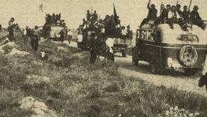 Una fotografía tomada por Ana María Martínez Sagi durante la Guerra Civil Española. 