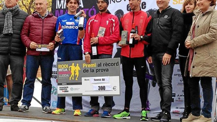 Sancho Ayala acaba tercer una exigent Mitja Marató de Lleida