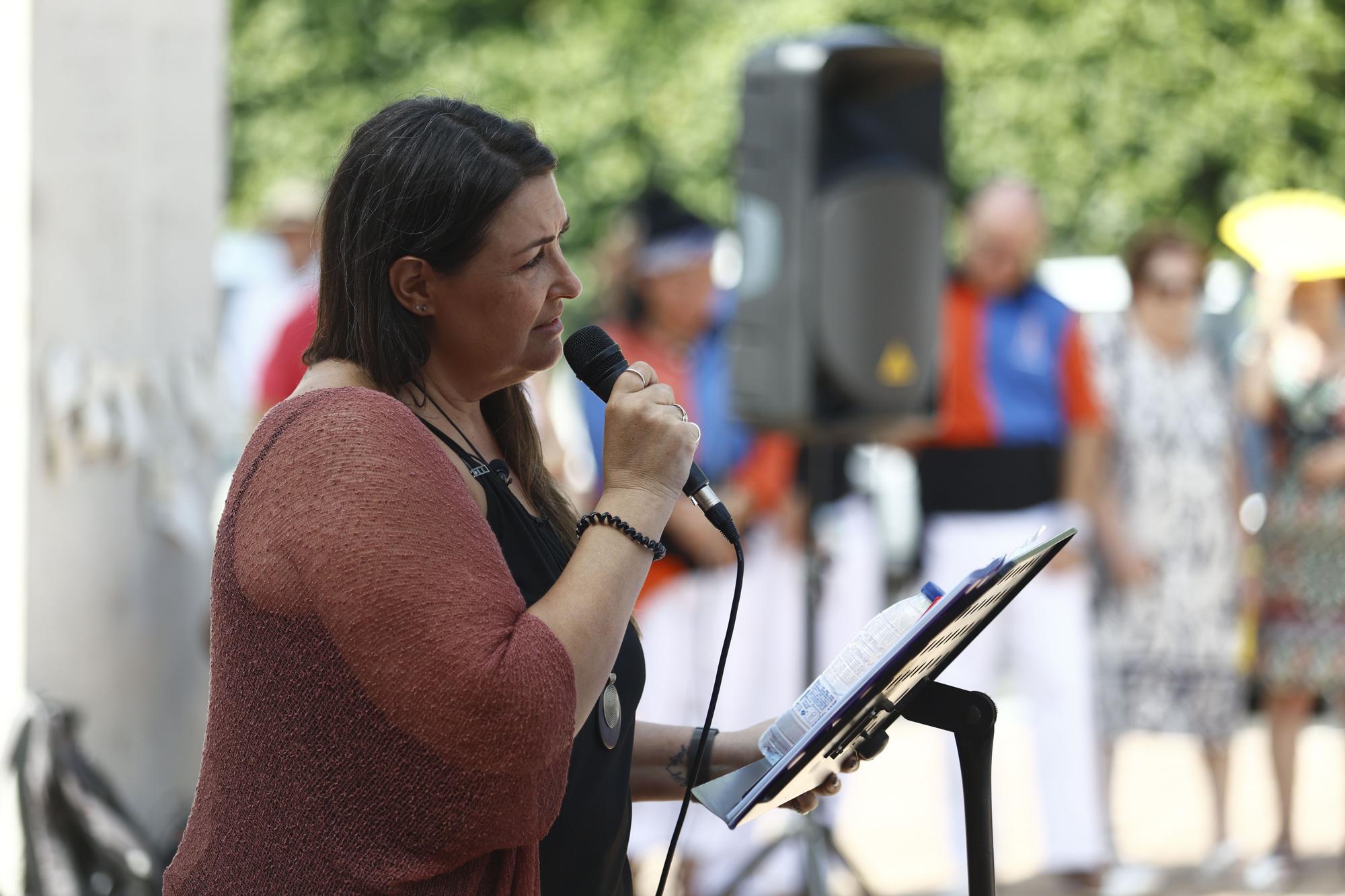 Entrega de restos a cuatro familias de los fusilados por el franquismo de la fosa 126 de Paterna